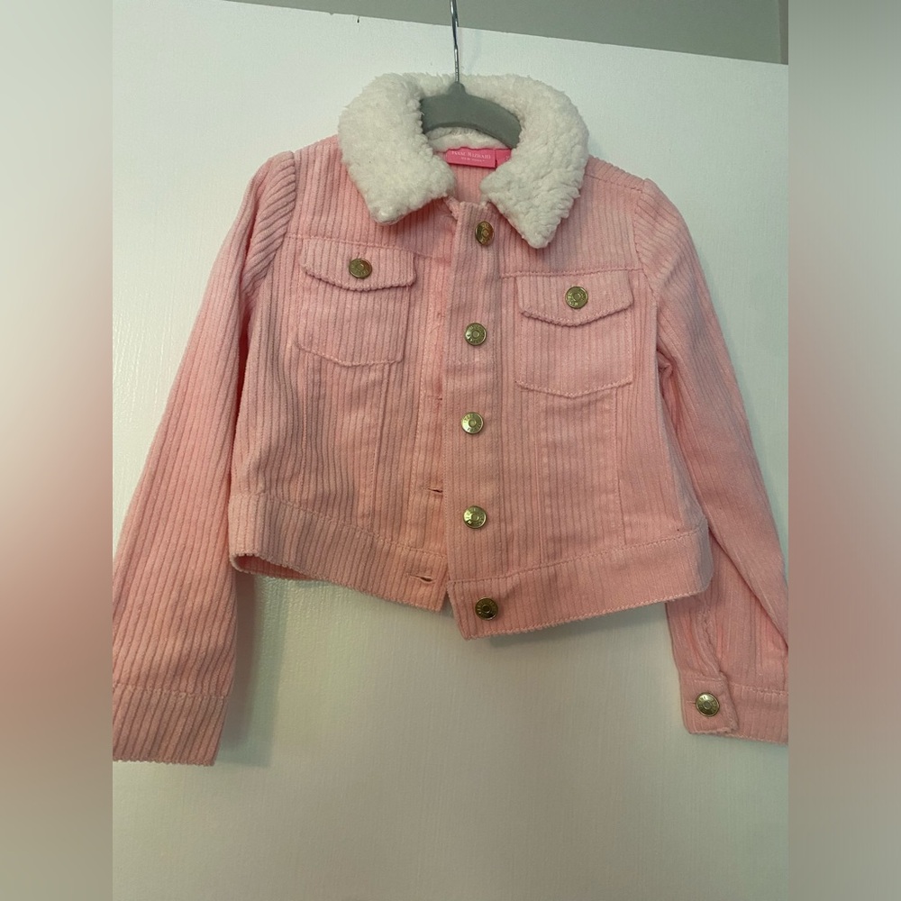 Pink corduroy jacket
